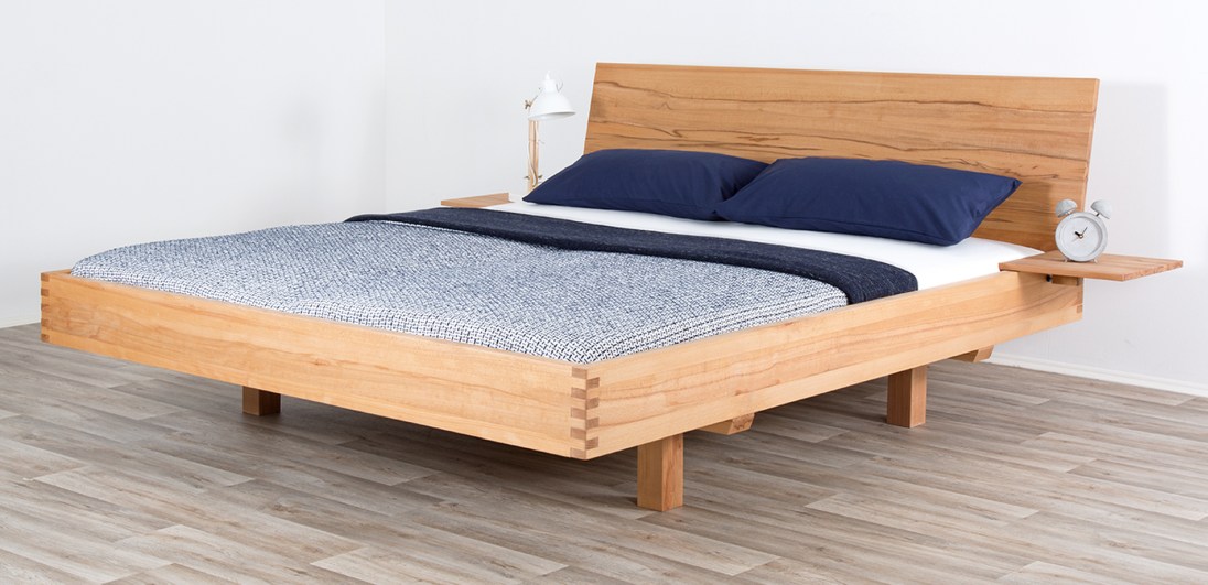 Bett LUIS in Kernbuche